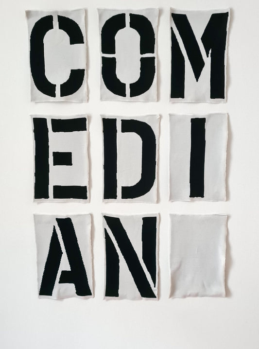 Jonathan Monk Christopher Wool Comedian Wool in Wool limited edition unique multiples